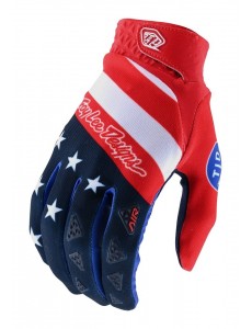 LUVAS TROY LEE DESIGNS 2021 AIR STARS & STRIPES - VERMELHO / AZUL